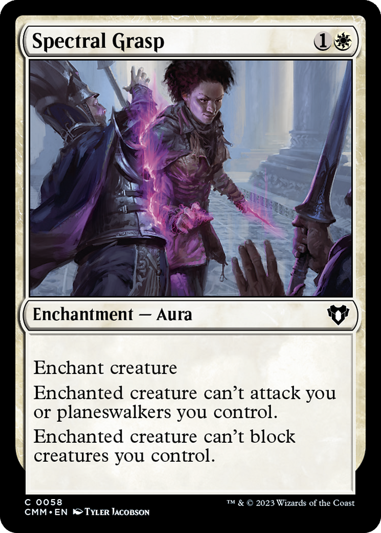 Spectral Grasp (58) [Commander Masters] - Deck Out Gaming