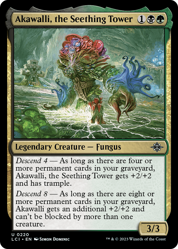 Akawalli, the Seething Tower (220) [The Lost Caverns of Ixalan] - Deck Out Gaming