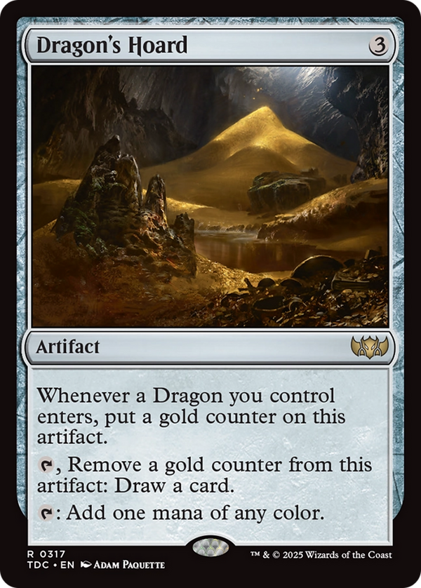 Dragon's Hoard (317) [Commander: Tarkir: Dragonstorm] - Deck Out Gaming