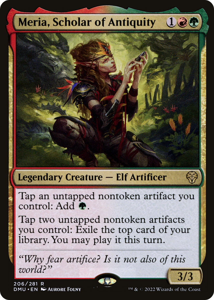 Meria, Scholar of Antiquity (206) [Dominaria United] - Deck Out Gaming