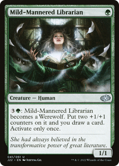 Mild-Mannered Librarian (41) [Jumpstart 2022] - Deck Out Gaming