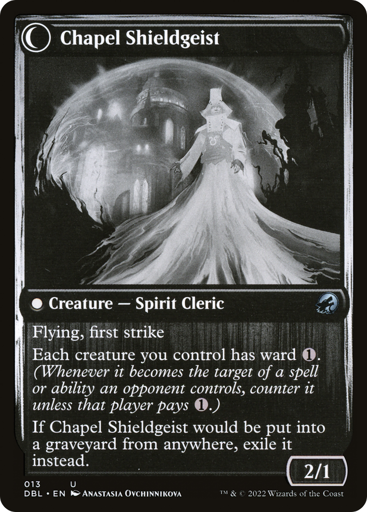 Chaplain of Alms (13) [Innistrad: Double Feature] foil - Deck Out Gaming