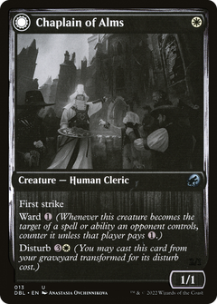 Chaplain of Alms (13) [Innistrad: Double Feature] - Deck Out Gaming
