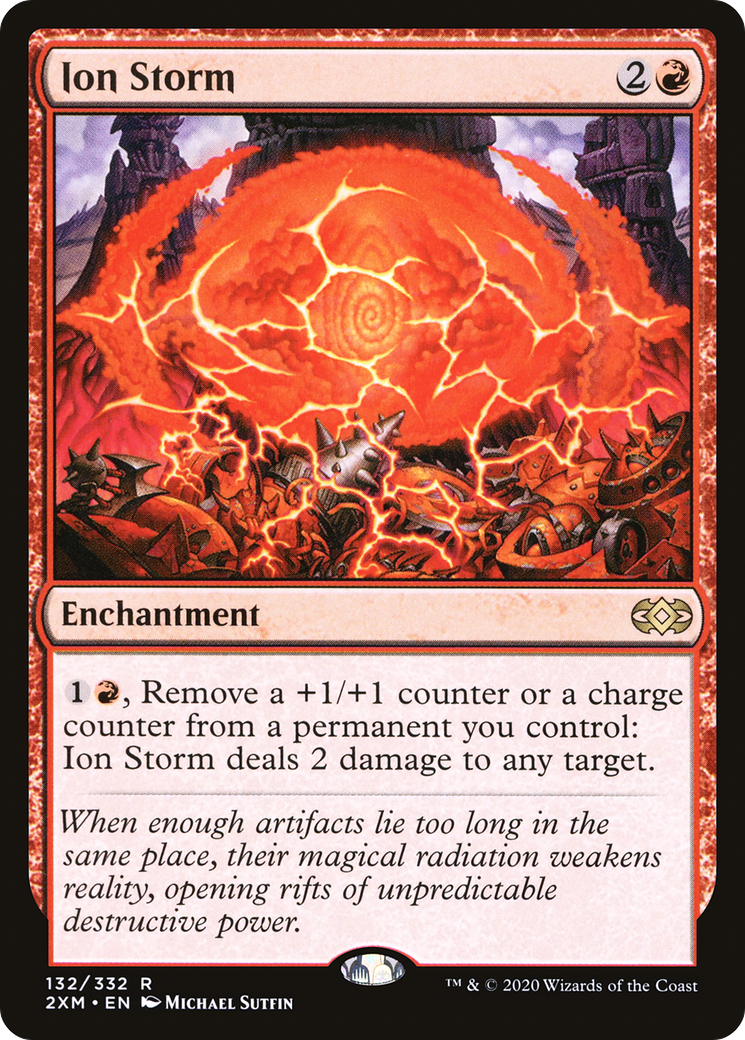 Ion Storm (132) [Double Masters] foil - Deck Out Gaming