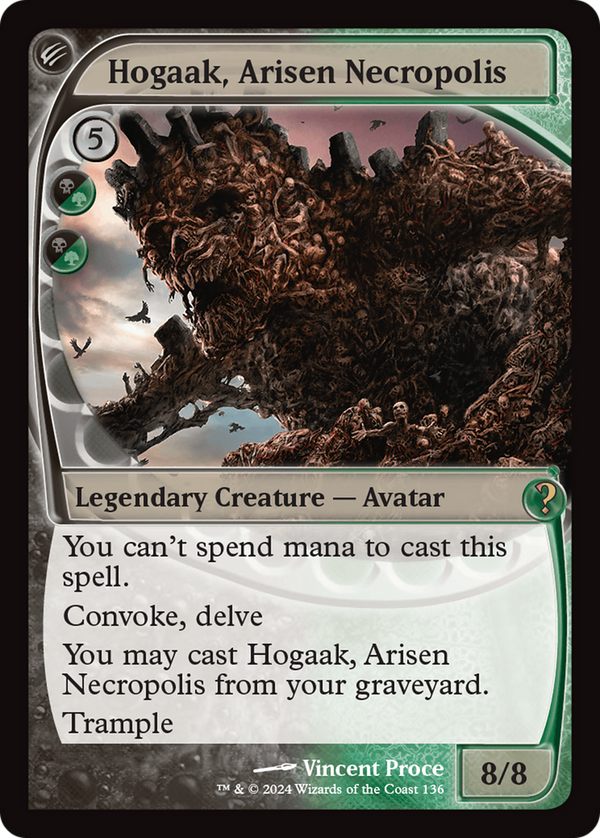 Hogaak, Arisen Necropolis (Future Sight) (136) [Mystery Booster 2] - Deck Out Gaming