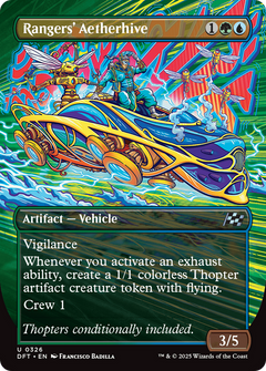 Rangers' Aetherhive (Borderless) (326) [Aetherdrift] foil - Deck Out Gaming