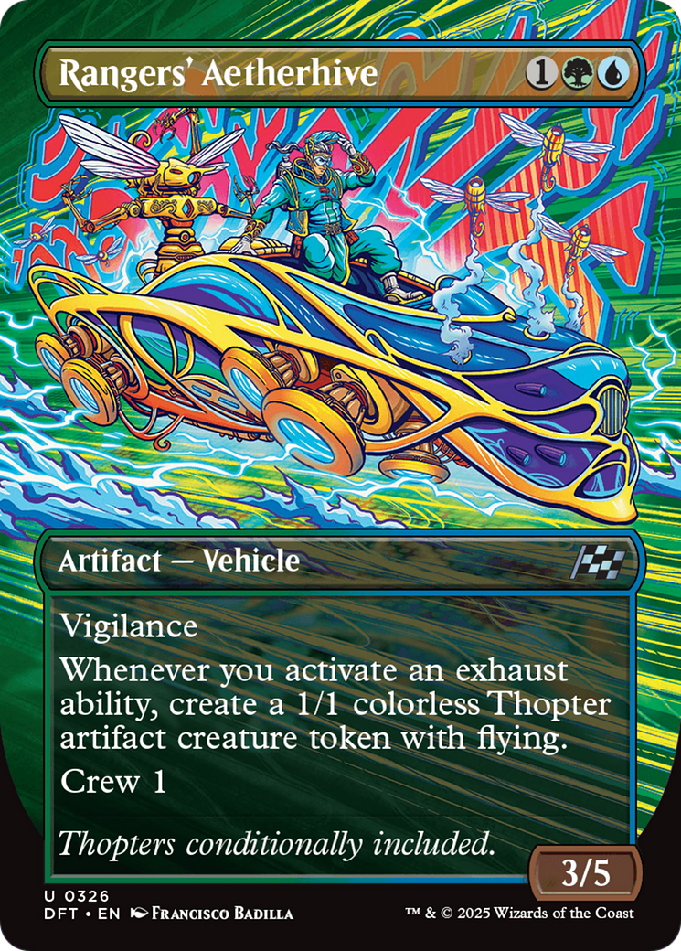Rangers' Aetherhive (Borderless) (326) [Aetherdrift] - Deck Out Gaming