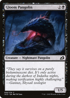 Gloom Pangolin (89) [Ikoria: Lair of Behemoths] foil - Deck Out Gaming