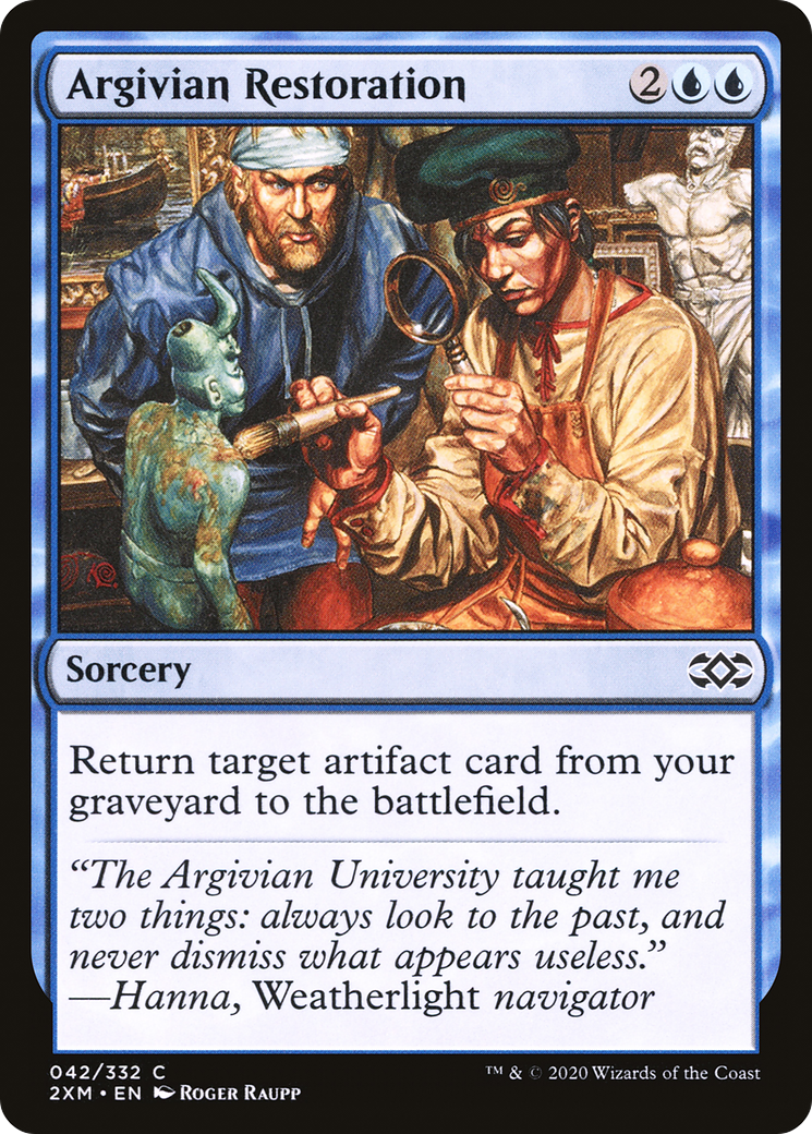 Argivian Restoration (42) [Double Masters] foil - Deck Out Gaming