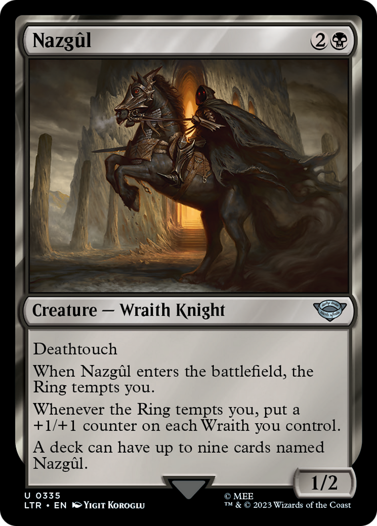 Nazgul (0335) (335) [The Lord of the Rings: Tales of Middle-earth] foil - Deck Out Gaming