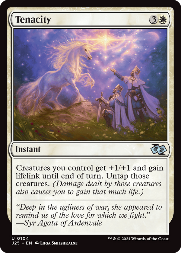 Tenacity (104) [Foundations Jumpstart] - Deck Out Gaming