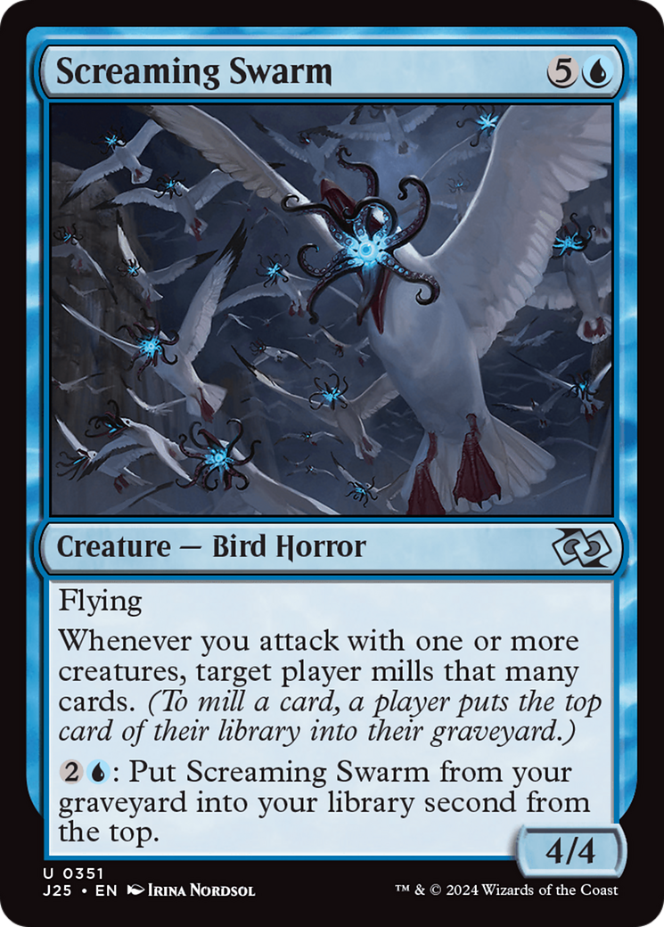 Screaming Swarm (351) [Foundations Jumpstart] - Deck Out Gaming
