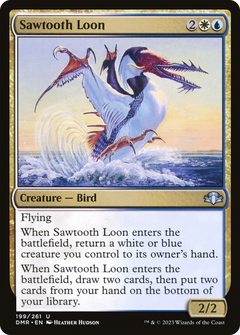 Sawtooth Loon (199) [Dominaria Remastered] - Deck Out Gaming