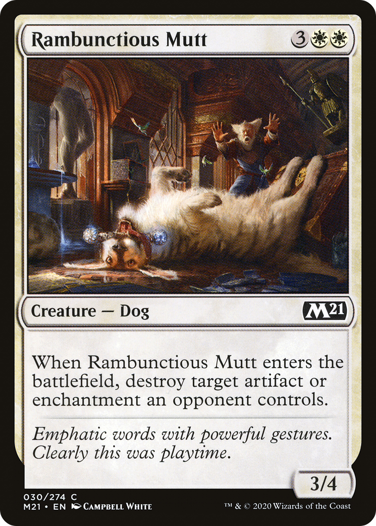 Rambunctious Mutt (30) [Core Set 2021] - Deck Out Gaming