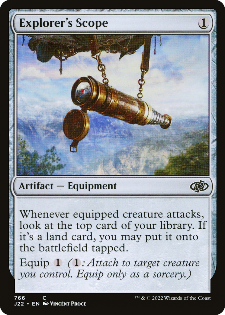 Explorer's Scope (766) [Jumpstart 2022] - Deck Out Gaming