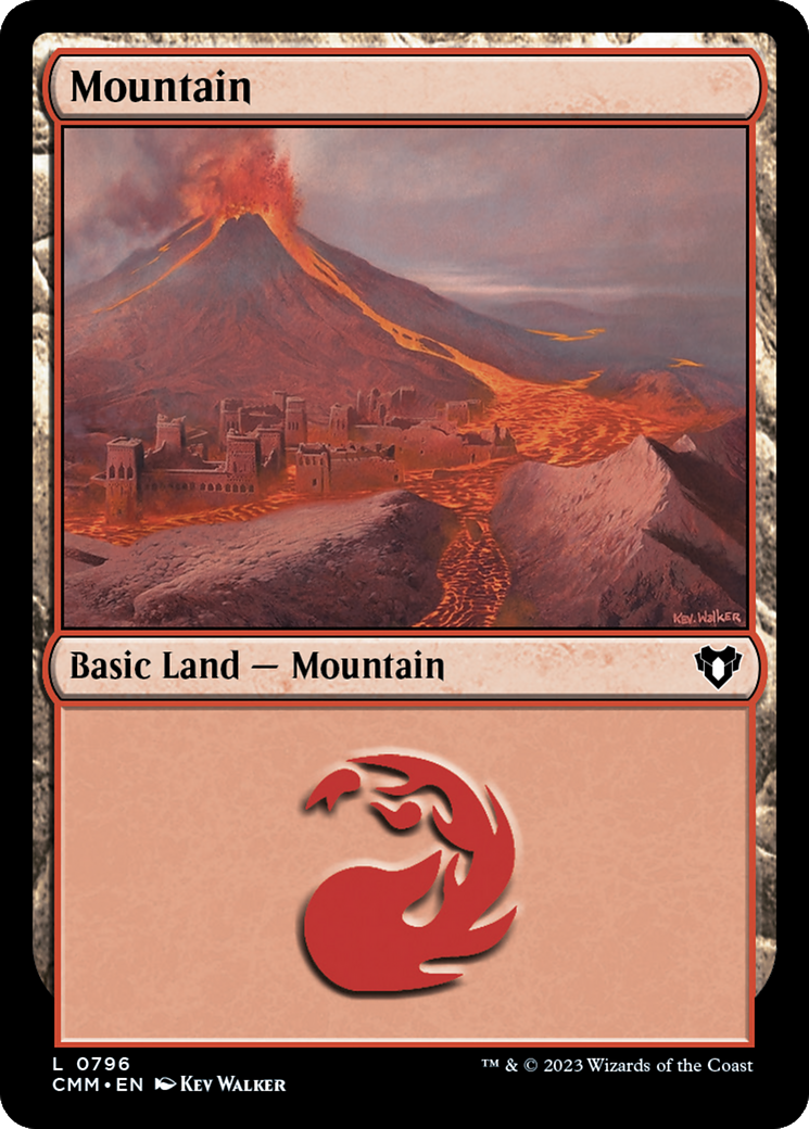 Mountain (0796) (796) [Commander Masters] - Deck Out Gaming