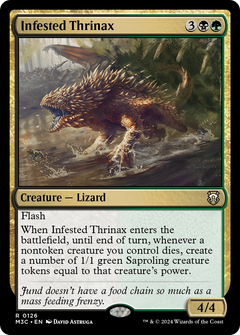 Infested Thrinax (126) [Modern Horizons 3 Commander] - Deck Out Gaming