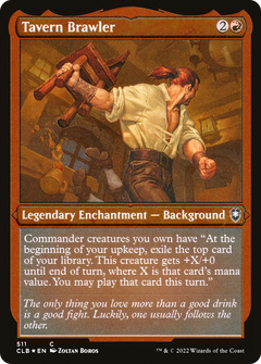 Tavern Brawler (511) [Commander Legends: Battle for Baldur's Gate] etched - Deck Out Gaming