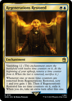 Regenerations Restored (151) [Doctor Who] foil - Deck Out Gaming