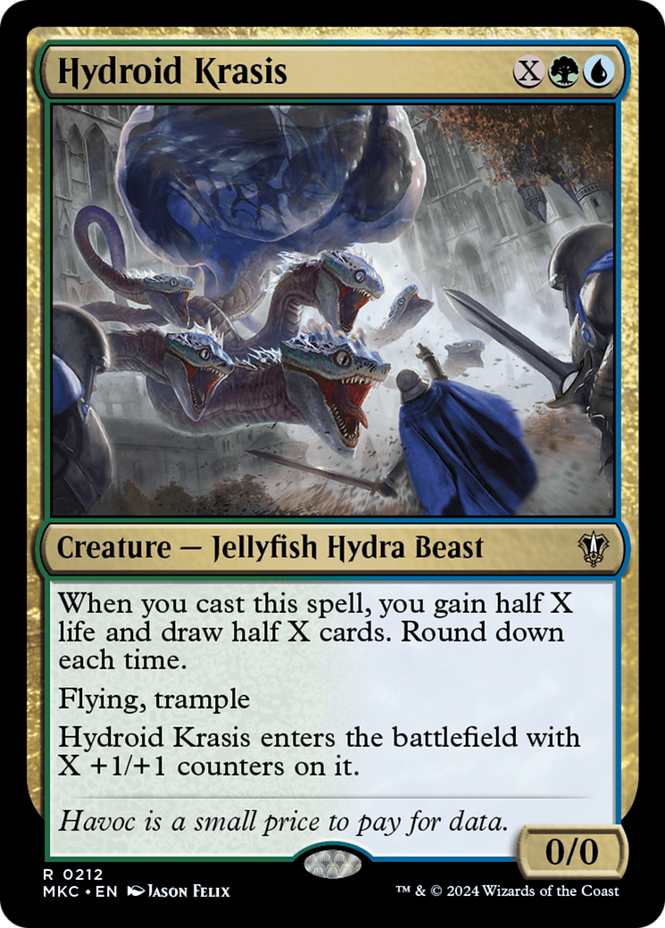 Hydroid Krasis (212) [Murders at Karlov Manor Commander] - Deck Out Gaming