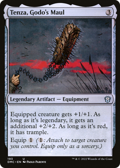 Tenza, Godo's Maul (193) [Commander: Dominaria United] - Deck Out Gaming