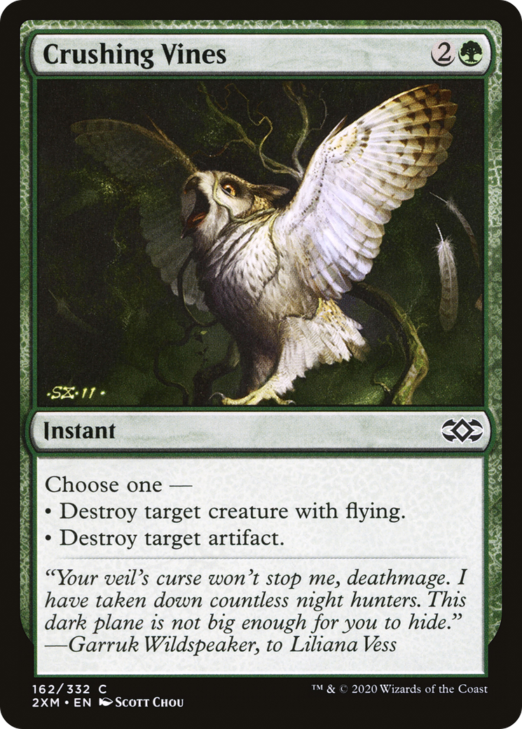 Crushing Vines (162) [Double Masters] foil - Deck Out Gaming