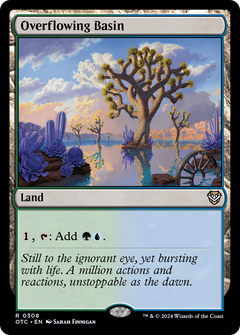 Overflowing Basin (308) [Outlaws of Thunder Junction Commander] - Deck Out Gaming