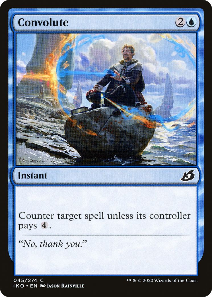 Convolute (45) [Ikoria: Lair of Behemoths] foil - Deck Out Gaming