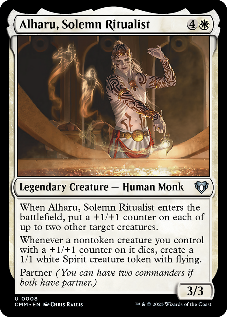 Alharu, Solemn Ritualist (8) [Commander Masters] - Deck Out Gaming