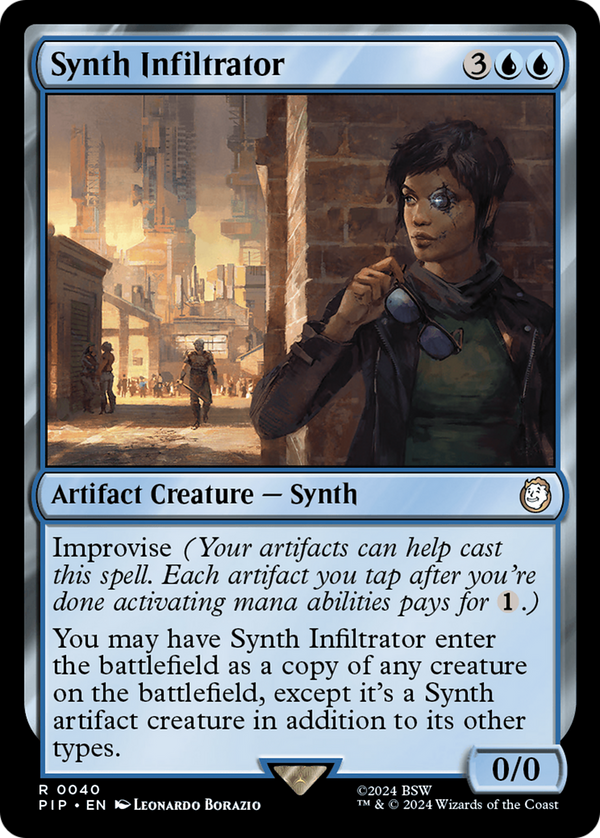 Synth Infiltrator (40) [Fallout] foil - Deck Out Gaming