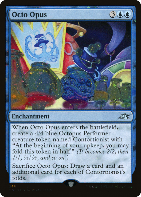 Octo Opus (Galaxy Foil) (340) [Unfinity] foil - Deck Out Gaming