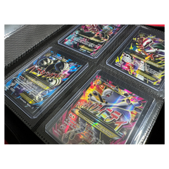 4-Pocket Zippered Toploader Binder - 112 Card Slots - Black - Deck Out Gaming