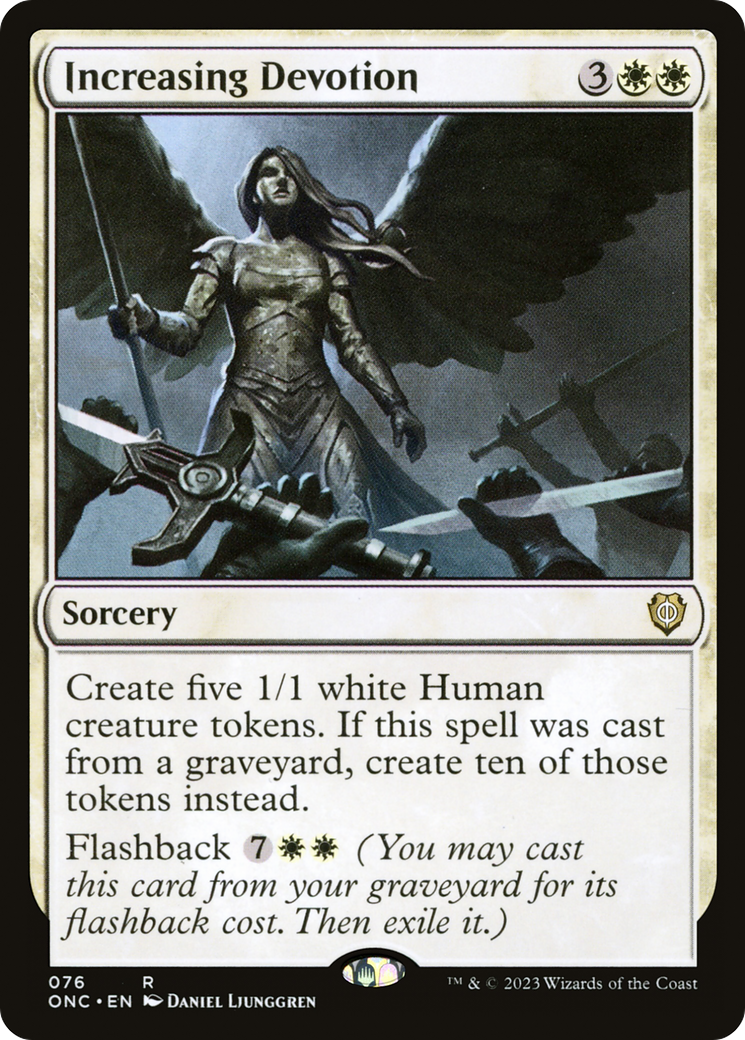 Increasing Devotion (76) [Phyrexia: All Will Be One Commander] - Deck Out Gaming
