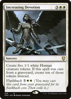 Increasing Devotion (76) [Phyrexia: All Will Be One Commander] - Deck Out Gaming