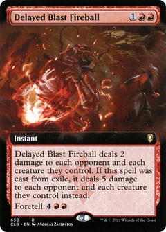 Delayed Blast Fireball (Extended Art) (630) [Commander Legends: Battle for Baldur's Gate] - Deck Out Gaming