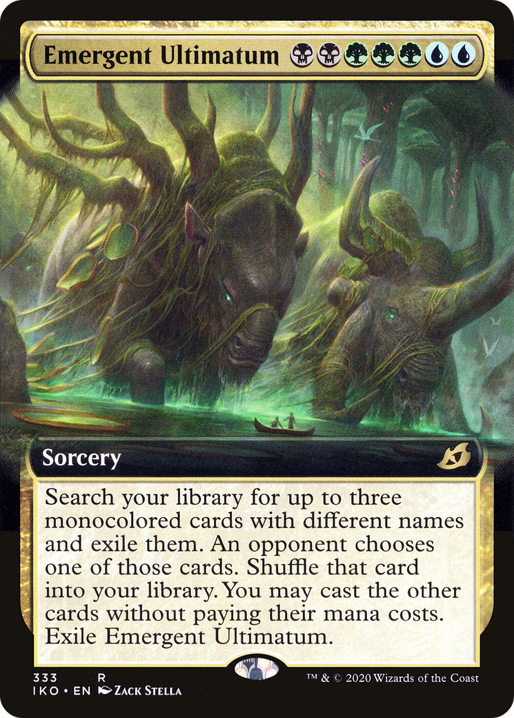 Emergent Ultimatum (Extended Art) (333) [Ikoria: Lair of Behemoths] - Deck Out Gaming
