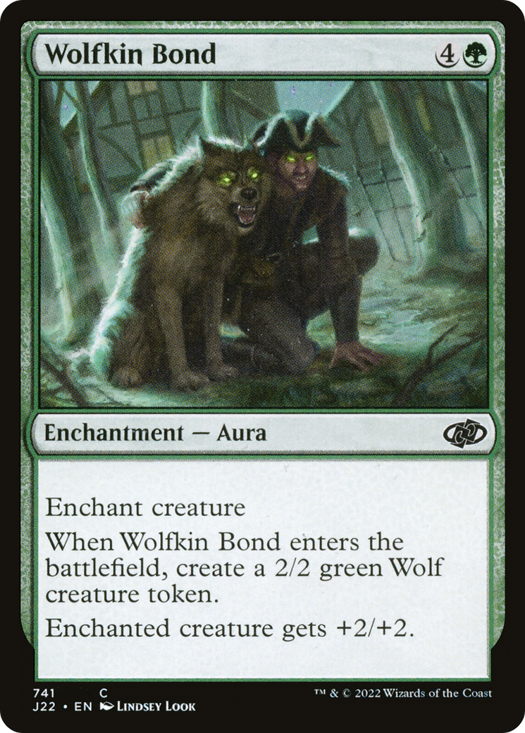 Wolfkin Bond (741) [Jumpstart 2022] - Deck Out Gaming
