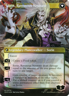 Sorin of House Markov (Borderless) (Textured Foil) (470) [Modern Horizons 3] foil - Deck Out Gaming