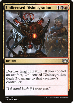Unlicensed Disintegration (224) [Double Masters] - Deck Out Gaming