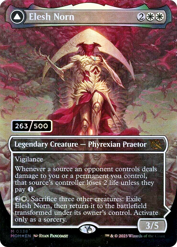 Elesh Norn (Serial Numbered) (338) [March of the Machine] foil - Deck Out Gaming