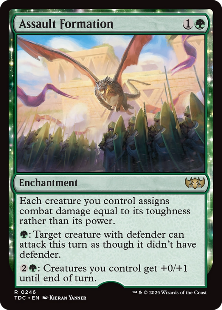 Assault Formation (246) [Commander: Tarkir: Dragonstorm] - Deck Out Gaming