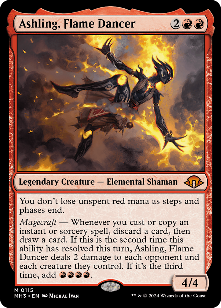 Ashling, Flame Dancer (115) [Modern Horizons 3] - Deck Out Gaming