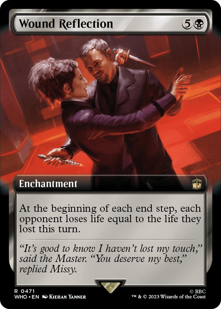 Wound Reflection (Extended Art) (471) [Doctor Who] foil - Deck Out Gaming