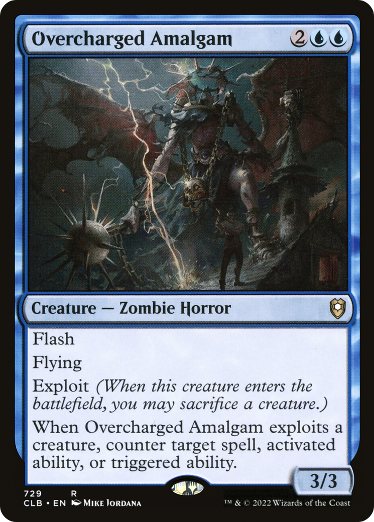 Overcharged Amalgam (729) [Commander Legends: Battle for Baldur's Gate] - Deck Out Gaming