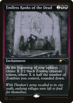 Endless Ranks of the Dead (535) [Prerelease Cards] foil - Deck Out Gaming