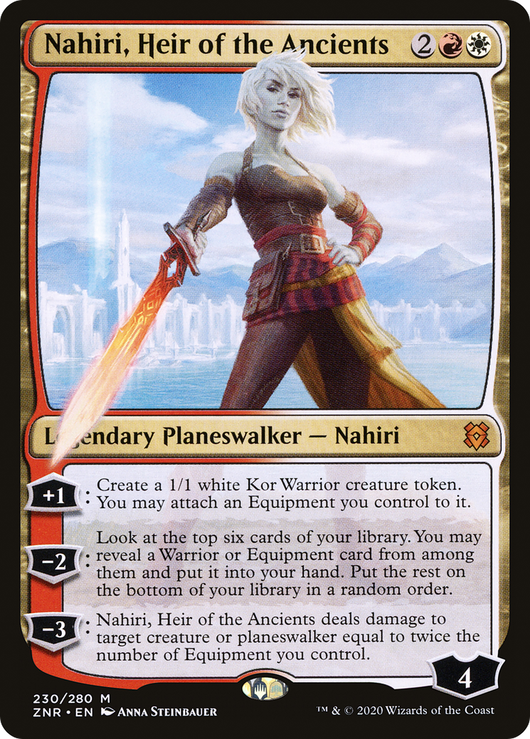 Nahiri, Heir of the Ancients (230) [Zendikar Rising] - Deck Out Gaming