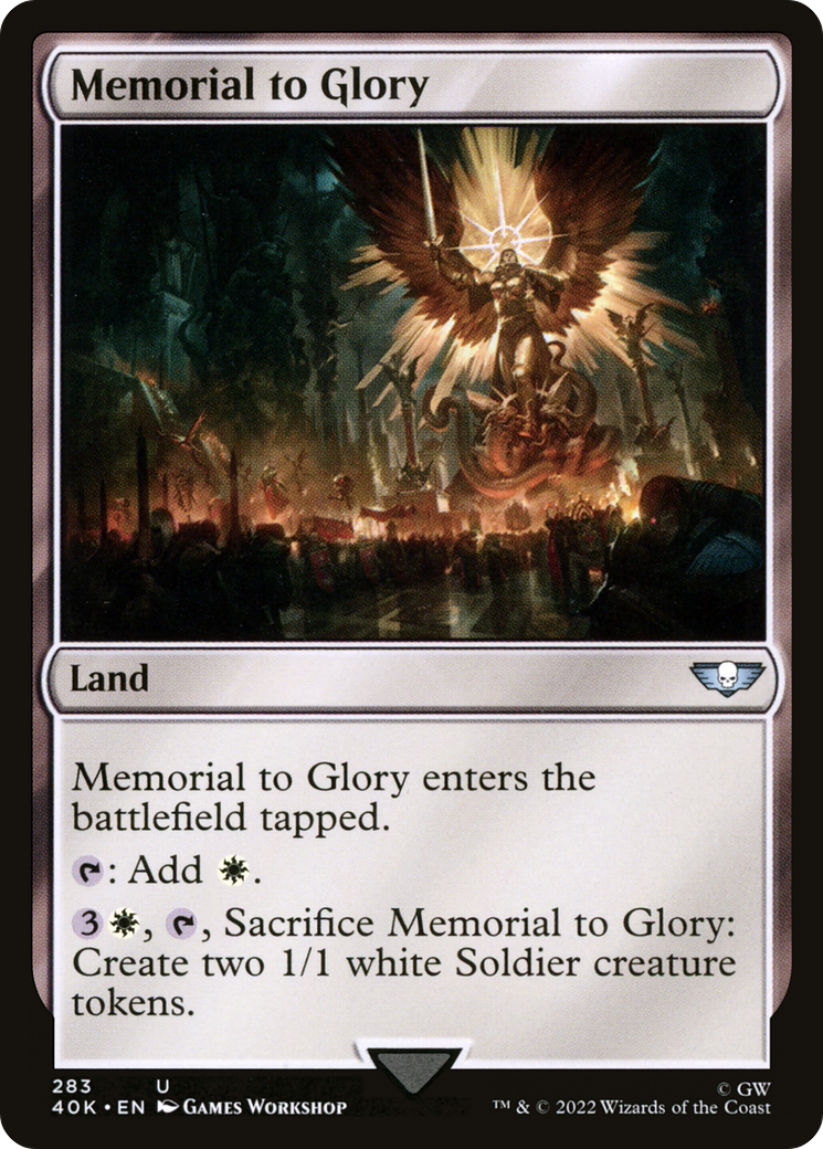 Memorial to Glory (283) [Warhammer 40,000 Commander] - Deck Out Gaming