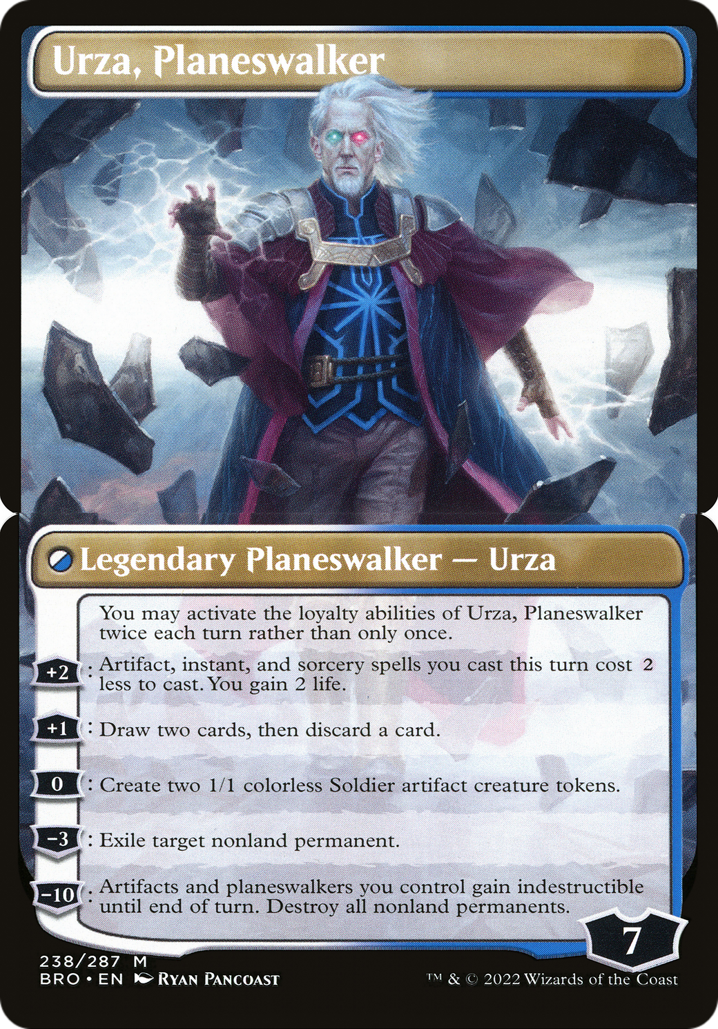 Urza, Planeswalker (238b) [The Brothers' War] - Deck Out Gaming