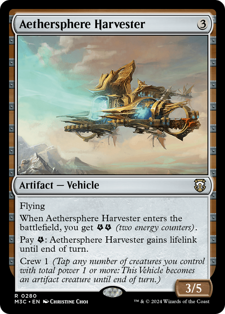Aethersphere Harvester (280) [Modern Horizons 3 Commander] - Deck Out Gaming