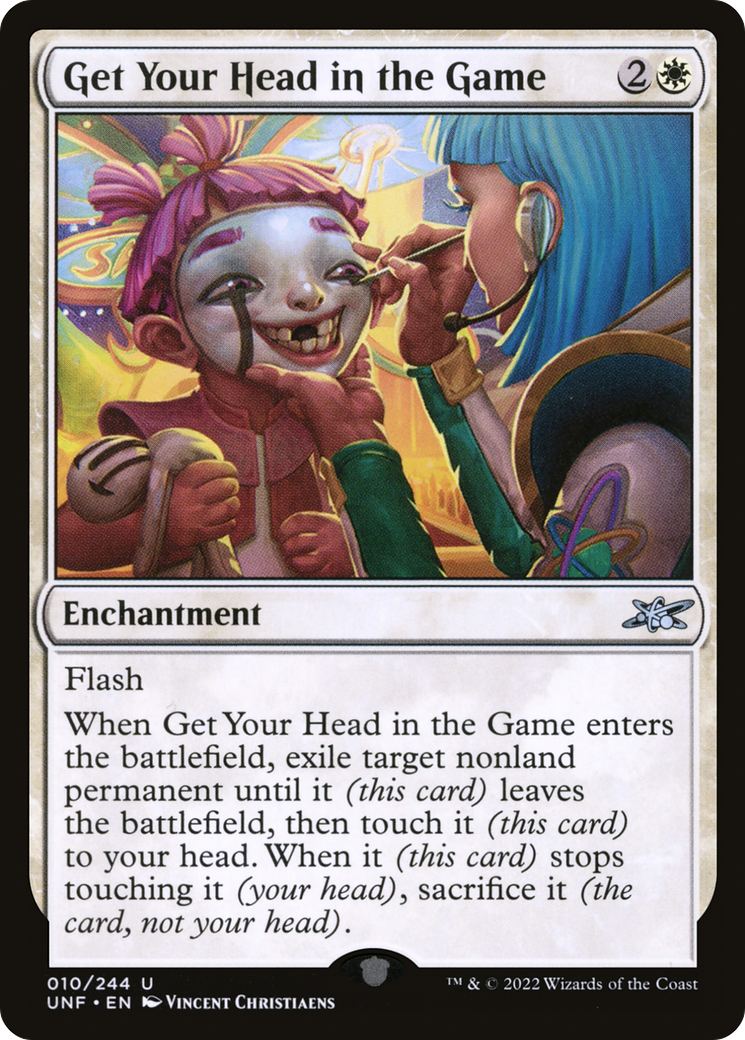 Get Your Head in the Game (10) [Unfinity] - Deck Out Gaming
